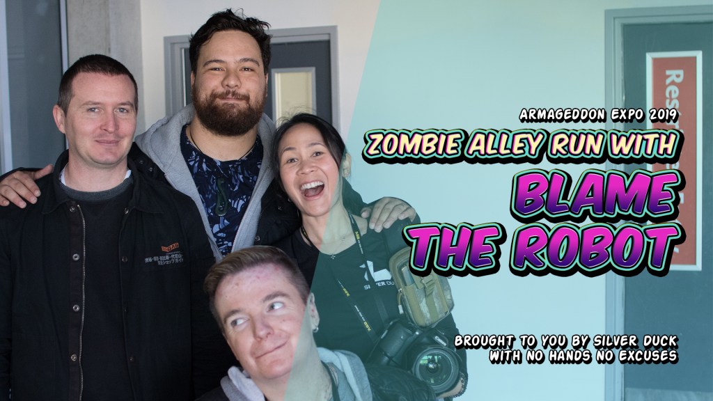 Zombie Alley Run with Blame the&nbsp;Robot